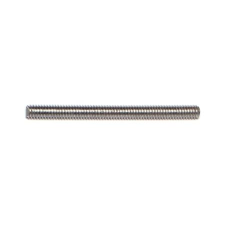 Midwest Fastener Fully Threaded Rod, 8-32, Zinc Plated Finish, 15 PK 76905
